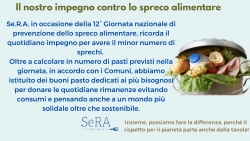 Il nostro impegno contro lo spreco alimentare Il nostro impegno contro lo spreco alimentare